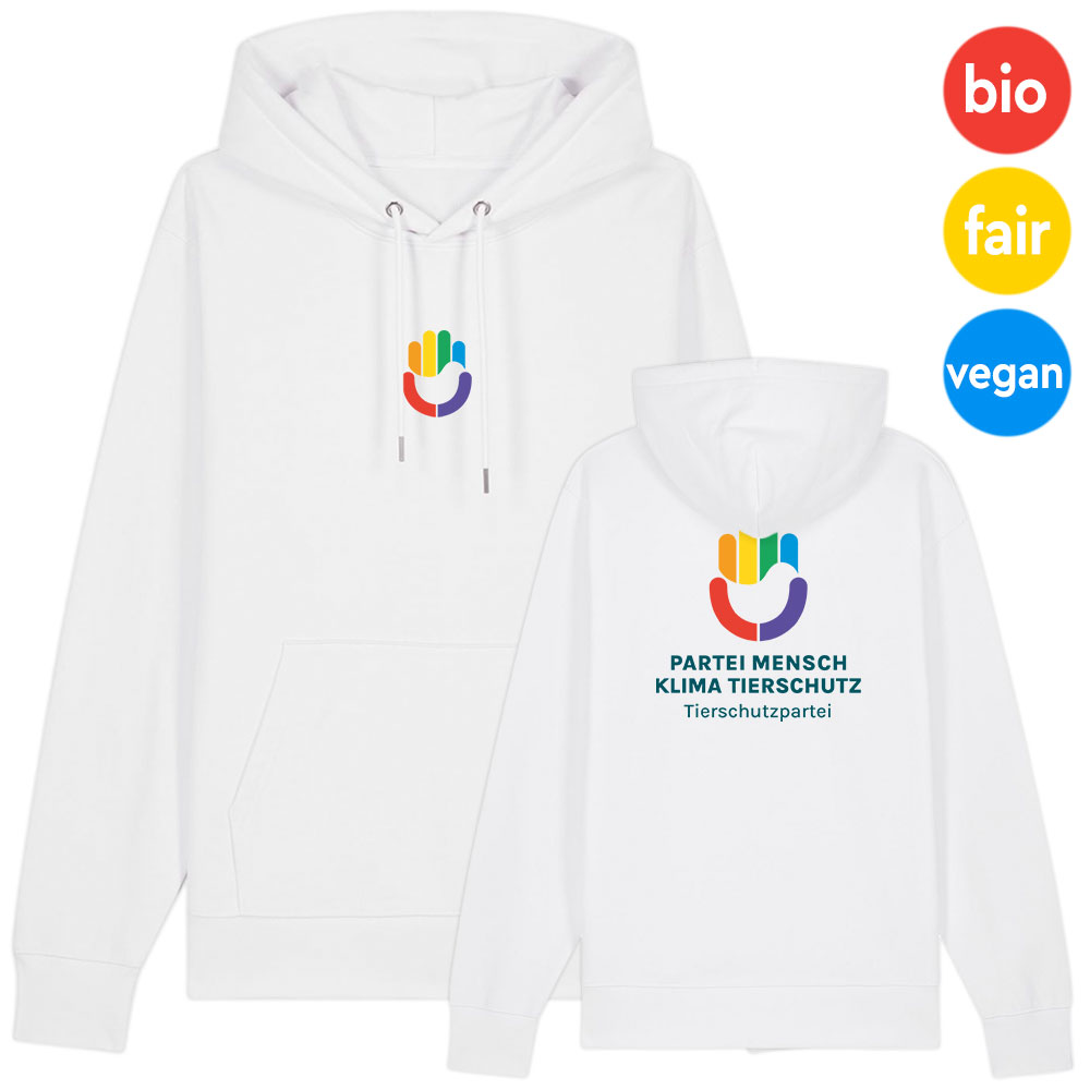 Hoodie »TSP Signet groß + Logo« XL white