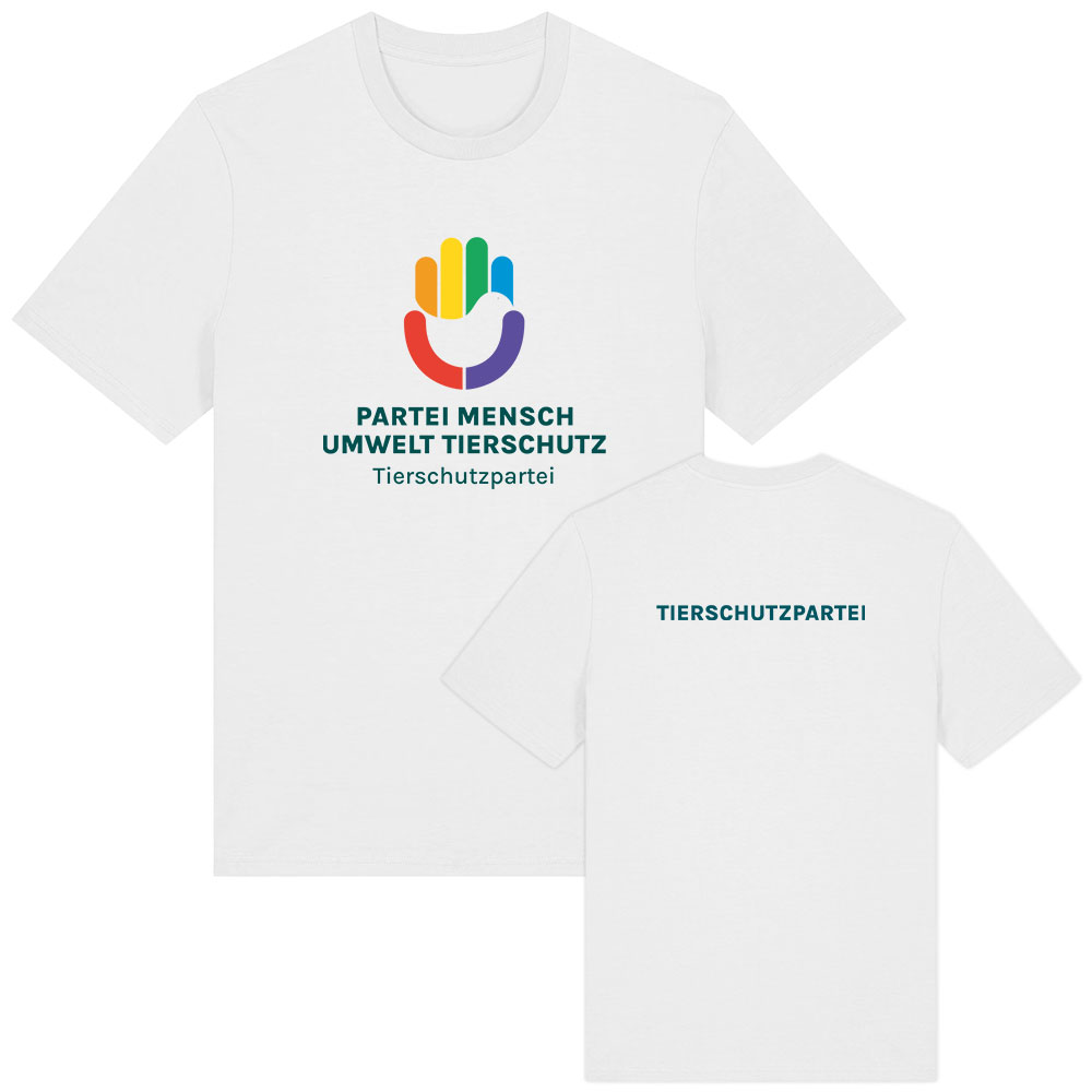 T-Shirt »Logo + TIERSCHUTZPARTEI«