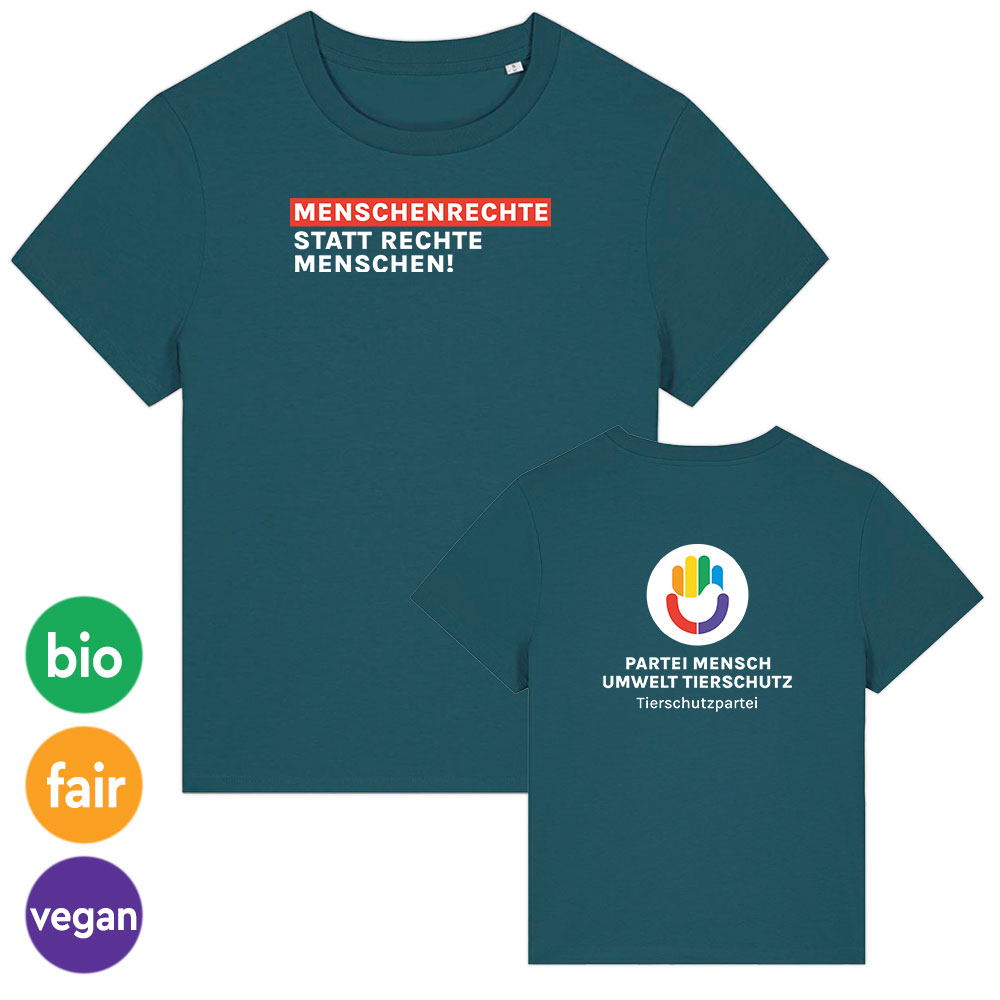 T-Shirt »Menschenrechte« femininer Schnitt